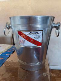 Elegante cestello Champagne G.H. Mumm & Co.