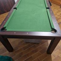 Tavolo da biliardo e da pranzo come nuovo