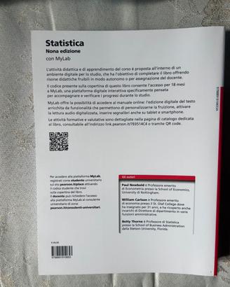 Libro statistica universita