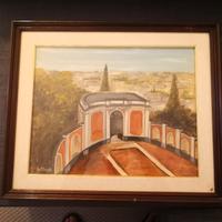 quadro olio su tela  firmato g. di fiore