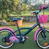 Bicicletta bambina 16 pollici ( 3-7 anni)