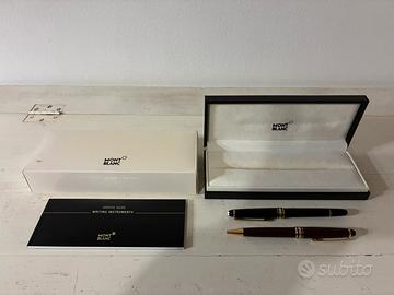 Penne Montblanc Meisterstuck stilo e a sfera
