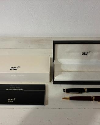 Penne Montblanc Meisterstuck stilo e a sfera