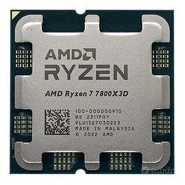 processore rayzen 7800 x3d