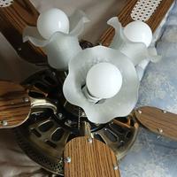 Lampadario con ventilatore