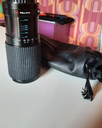 zoom Tokina 80-200 f 4 attacco 55