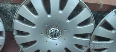cerchi +copricerchi originali vw da16"