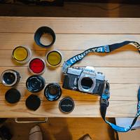 Minolta SRT 101 + accessori