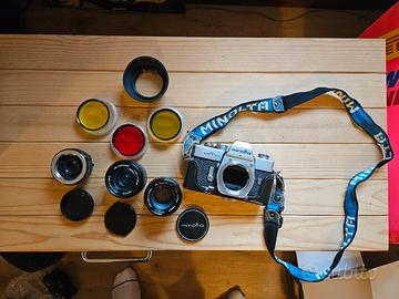 Minolta SRT 101 + accessori