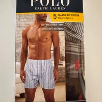 Polo Ralph Lauren 5 Boxer uomo cotone oroginali