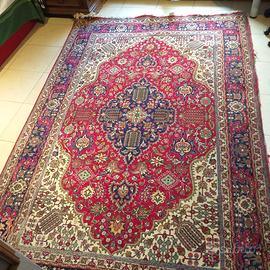 tappeto tabriz vintage