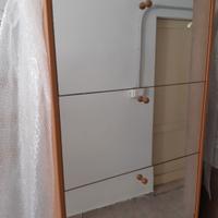 scarpiera con specchio