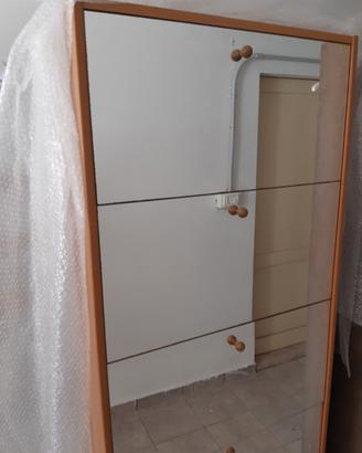 scarpiera con specchio