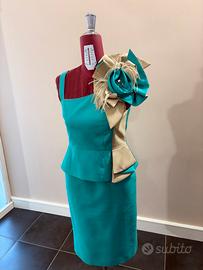 Completo cerimonia turchese