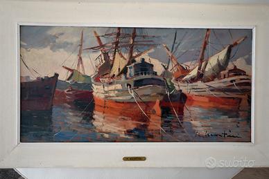 Quadro Renzo Martini pittore tela olio