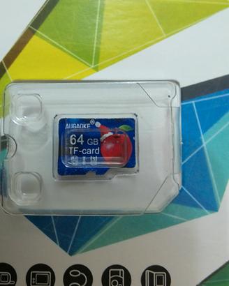 Memoria micro SD di Natale 64Gb nuova