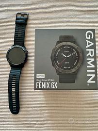 Garmin fenix 6X Sapphire Carbon Gray DLC