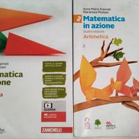 Libri Matematica in azione 2 aritmetica+geometria