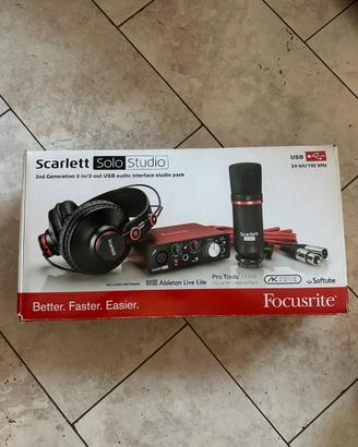 Scarlett Solo studio Kit