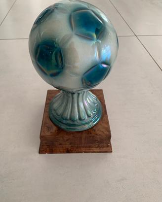 Trofeo palla da calcio cm 25