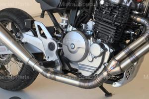 scarico basso honda xr fmx 