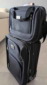 Trolley blu 55x40x20