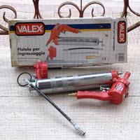 Pistola per ingrassaggio pneumatica/manuale valex