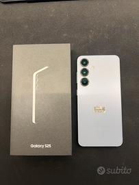 Samsung Galaxy S25 128GB Icy Blue con Accessori