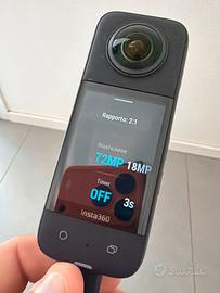 Insta 360 x 3 x3 come nuova