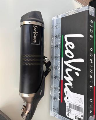 Terminale per Tuareg 660 Leo Vince LV ONE BLACK
