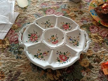 Elegante Antipastiera in Ceramica "Vecchia Lodi"