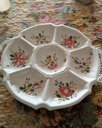 Elegante Antipastiera in Ceramica "Vecchia Lodi"