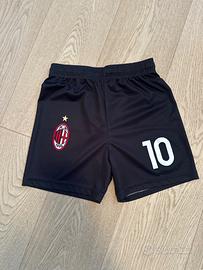 Pantaloncini calcio Milan  taglia 10 anni