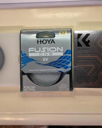 3 filtri da 62mm filtro CPL, Black Diffusion, UV