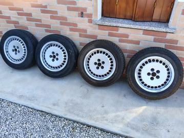 4 cerchi Alfa 75 Twin Spark gommati