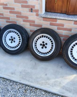 4 cerchi Alfa 75 Twin Spark gommati