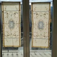 Coppia tendine inizio 1900 vintage