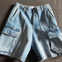 Bermuda cargo in denim Pull & bear