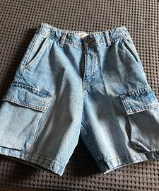 Bermuda cargo in denim Pull & bear