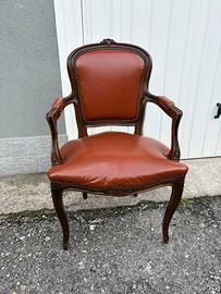 Poltroncina stile Luigi Filippo in stile