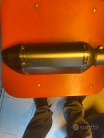 Scarico universale moto mai usato