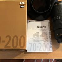 Obiettivo Nikon AF-S 70-200 f4