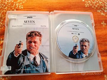 DVD CON MORGAN FREEMAN BRAD PITT  SEVEN
