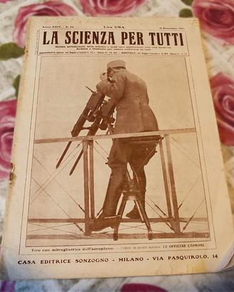 4 Riviste originali 1917-1918 Grande Guerra