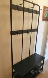 Scarpiera con appendiabiti Ikea