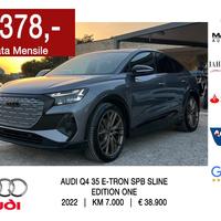 AUDI Q4 Sportback E-Tron - S-Line ''Edition One''