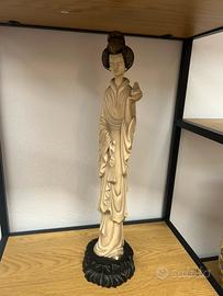 Statua orientale in resina anni 80