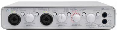 scheda audio TC Electronic konnekt 8 firewire