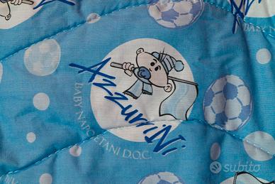 Copertina e Paracolpi per culla del Napoli