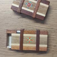 Cassettine magiche, rompicapo in legno